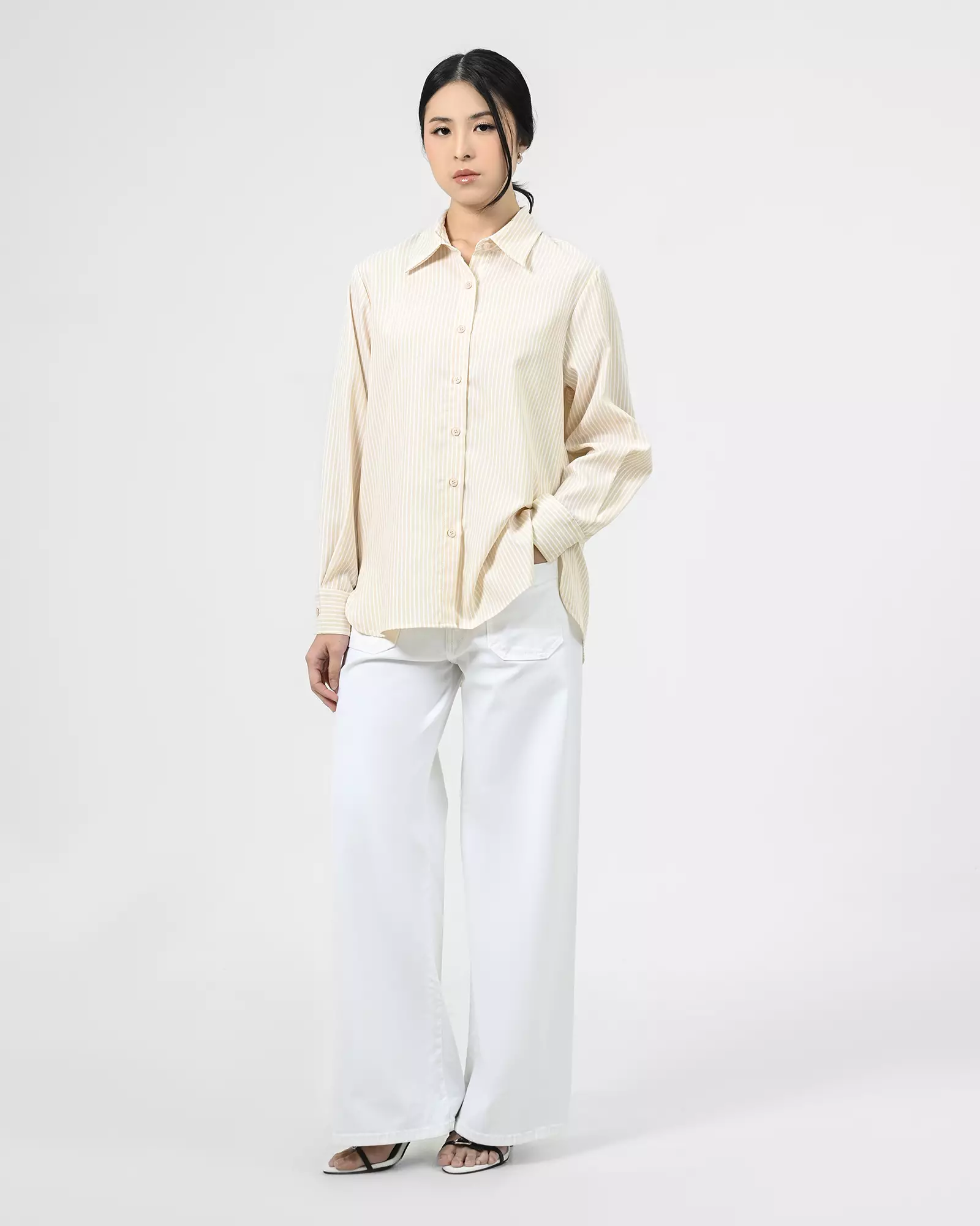 Geulis.id NOVA SHIRT - BEIGE