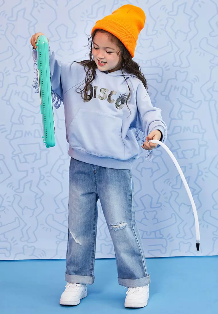 Long Sleeve Hoddie With Underarm Flares