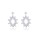 Glamorousky white Fashion Elegant Hollow Geometric Star Earrings with Cubic Zirconia 759E4AC584B698GS_1