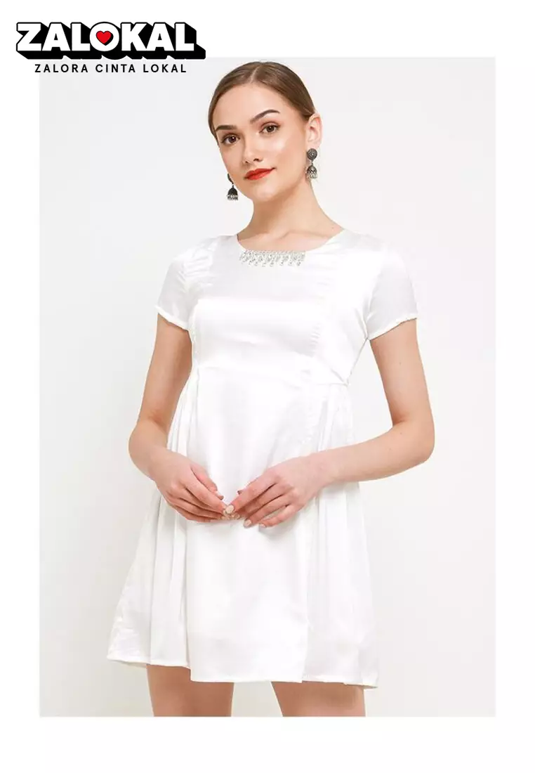 Chanira Zelo Dress-White
