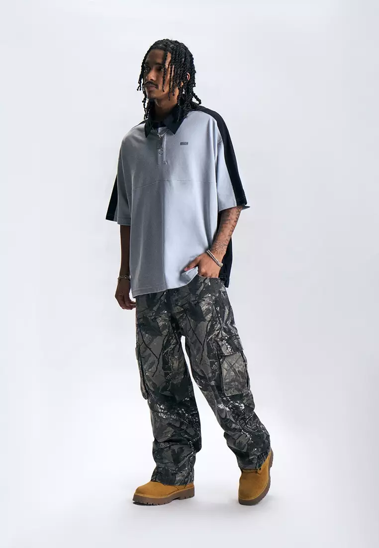 Graphic Oversized Polo