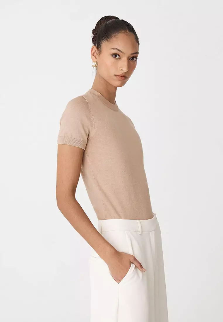 Catherine Short Sleeve Knit