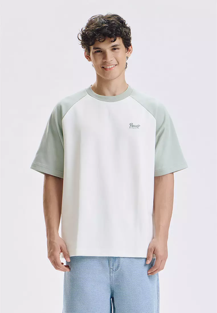 Buy Penshoppe Relaxed Raglan T-Shirt 2026 Online | ZALORA