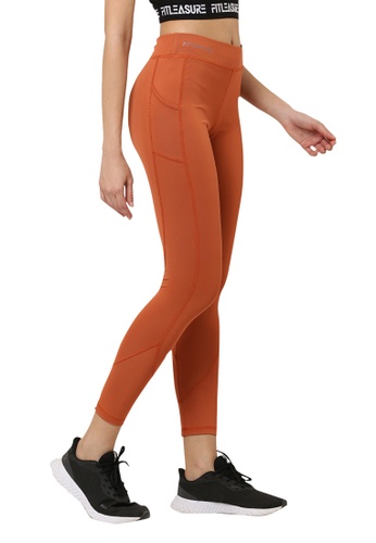 Fitleasure brown Fitleasure Premium Coord Brown Training Legging 81545AAFEA343DGS_1
