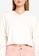 MISSGUIDED white Casual Cropped Hoodie 7305BAA2110285GS_3