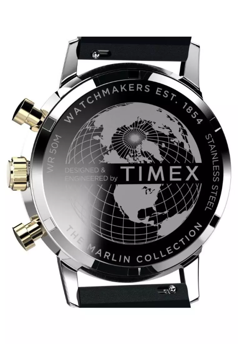 Allied lt chronograph best sale 42mm silicone strap watch
