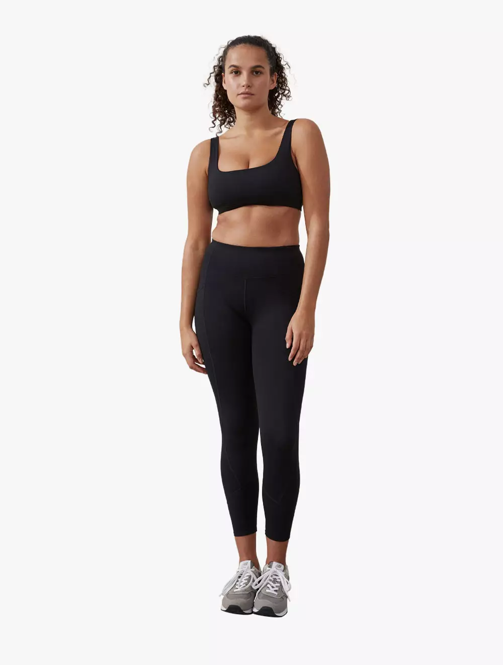 Active Core Highwaisted Pocket 7/8 Tight - Black