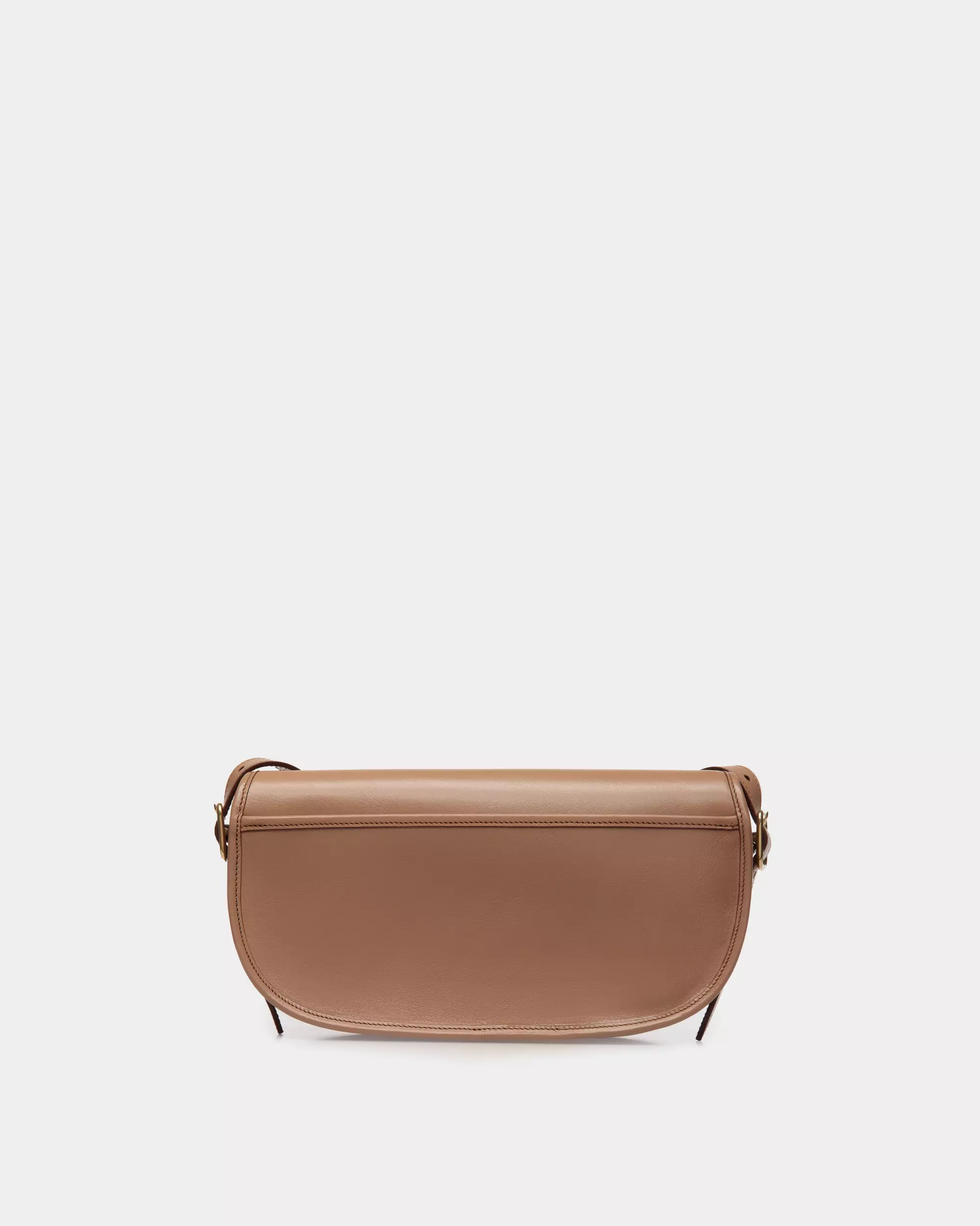 Beckett Crossbody Bag in Praline Leather -  Beige