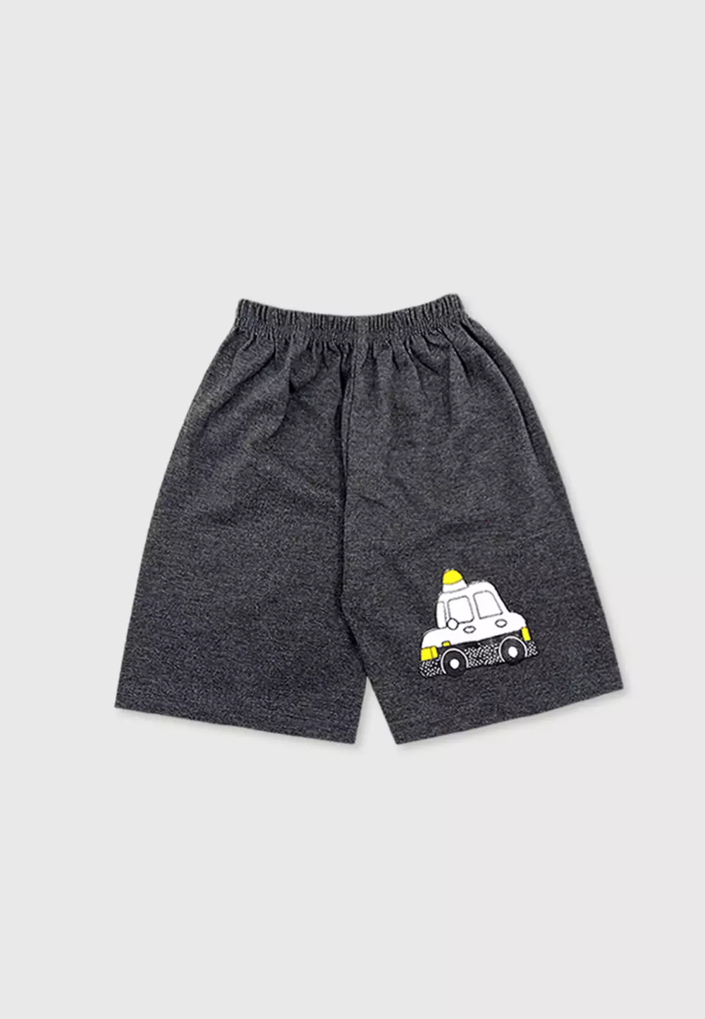 Wakakids Baju Singlet Bayi Anak Laki Laki Usia 12 Bulan Hingga 18 Bulan Setelan Celana Kaos Motif Police Car 3431 Kuning