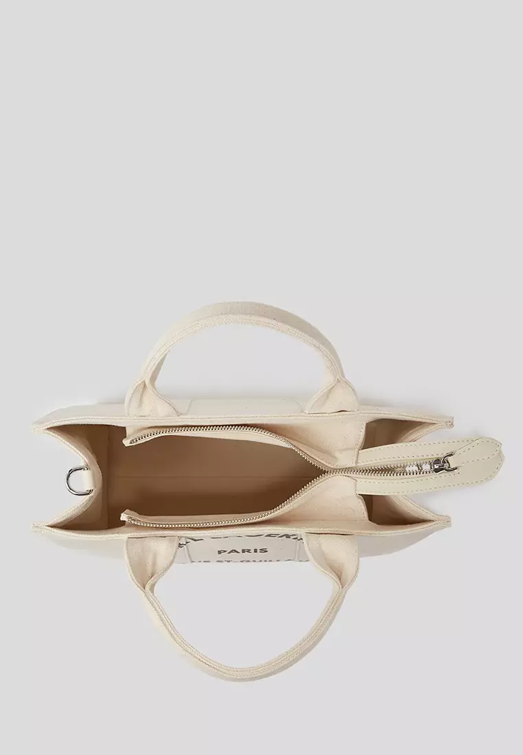 Rue St-Guillaume Square Medium Tote Bag