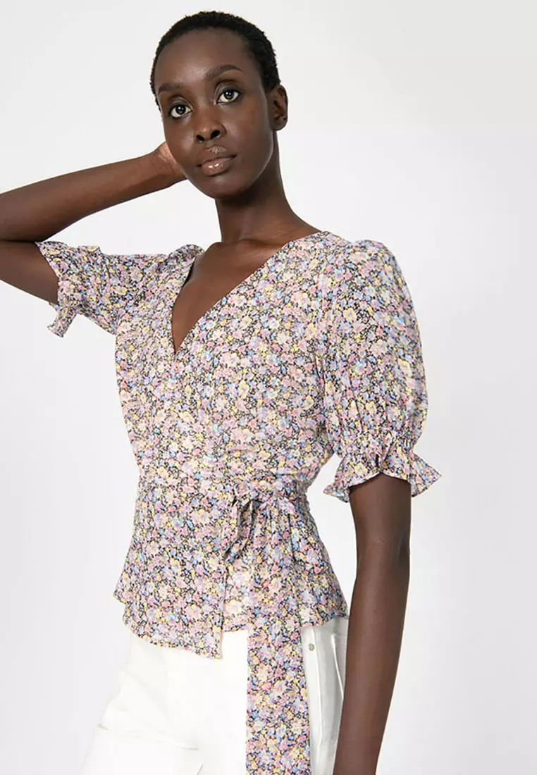 Wrap Blouse Sale Up to 90 ZALORA Malaysia