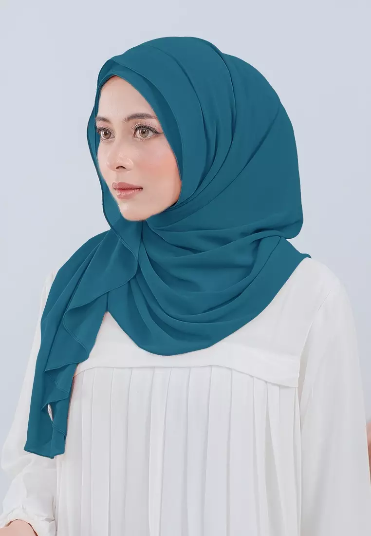 HIJAB INSTAN LUBNA - DEEP TURQUOISE