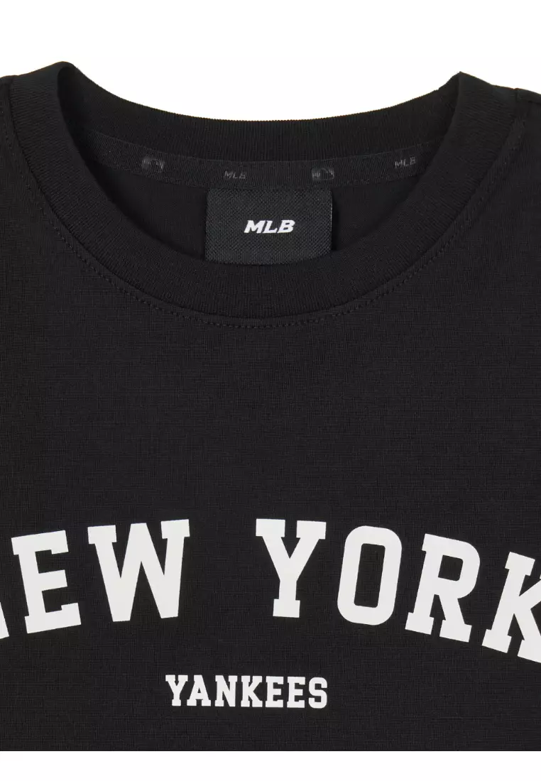 WOMEN'S CLASSIC SPORTS SEMI CROP T-SHIRTS NEW YORK YANKEES