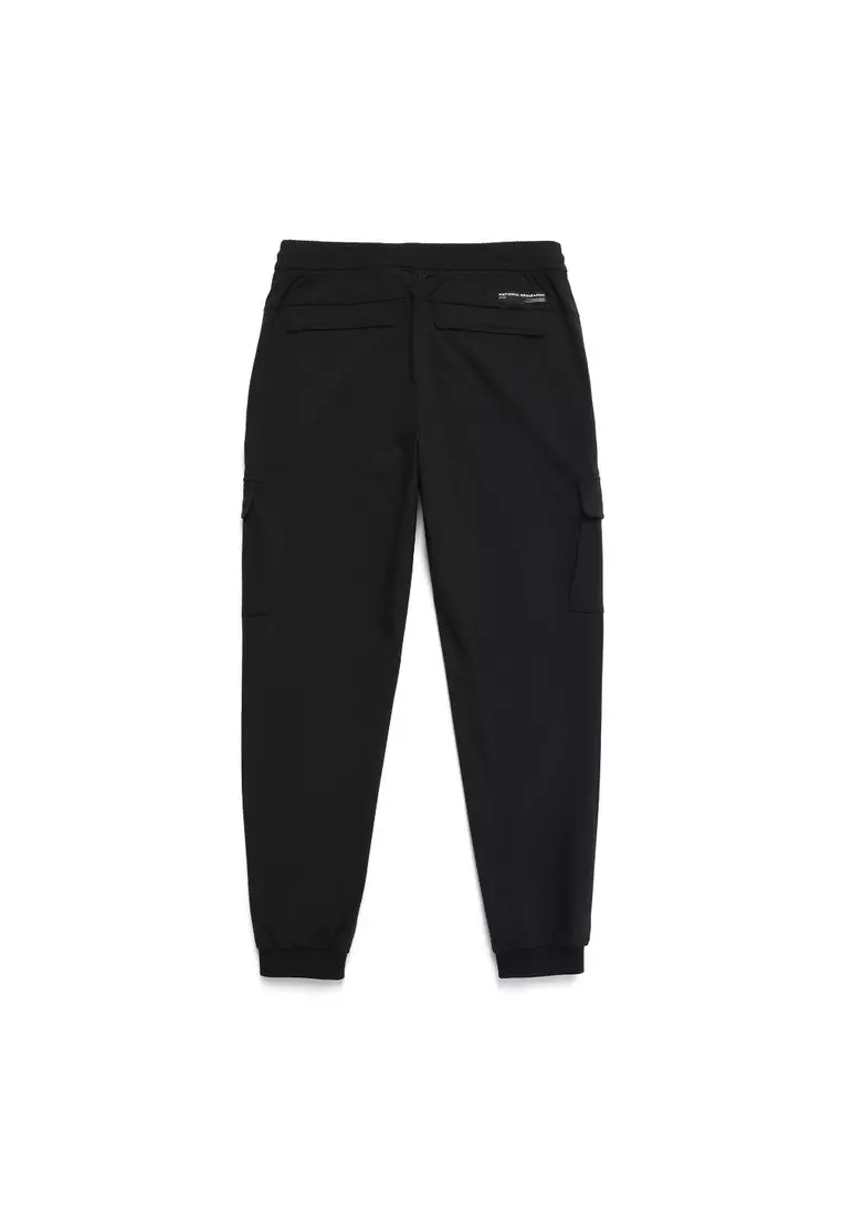 女裝ARCHELON梭織彈性運動束腳長褲