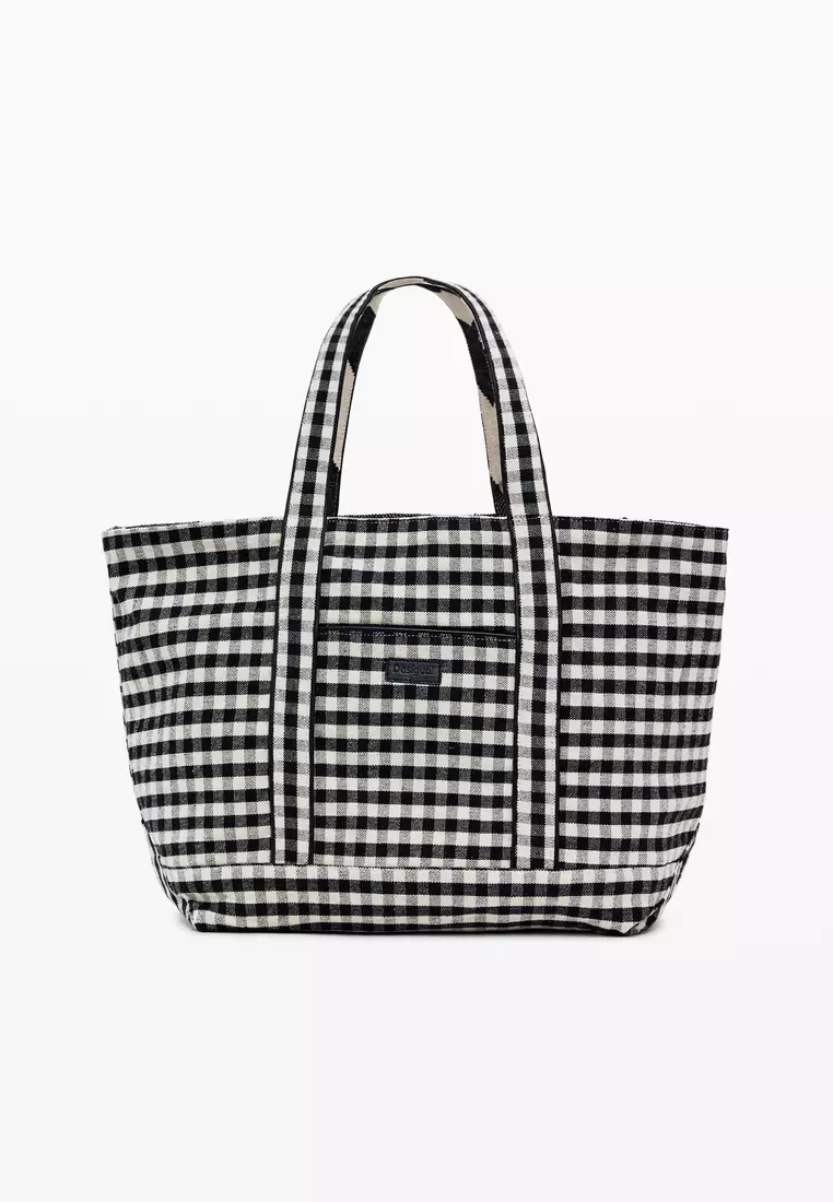 Medium reversible twill bag