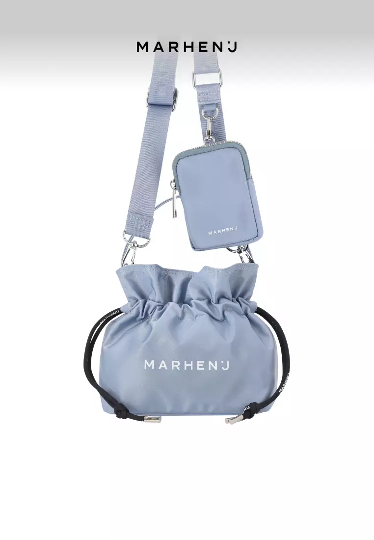 CHARRON + KONY SET Nylon Crossbody Bag Sky Blue