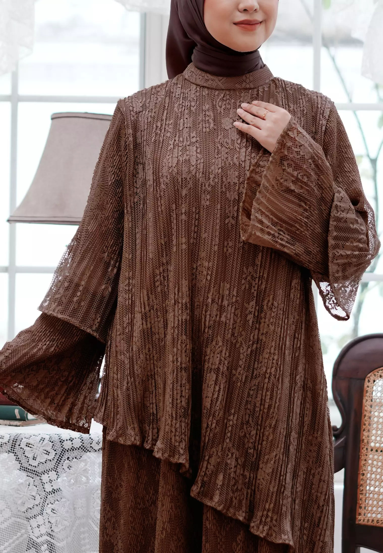 Damara Dress - Chocolate