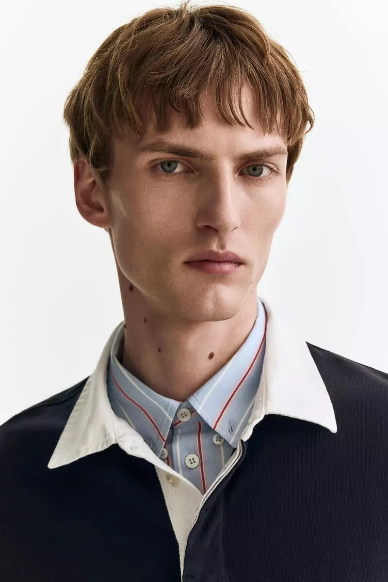 Loose Fit Cotton polo shirt