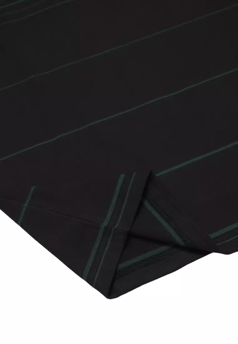 POLICE T-Shirt Salur Bordir Cotton Premium Tebal Pria