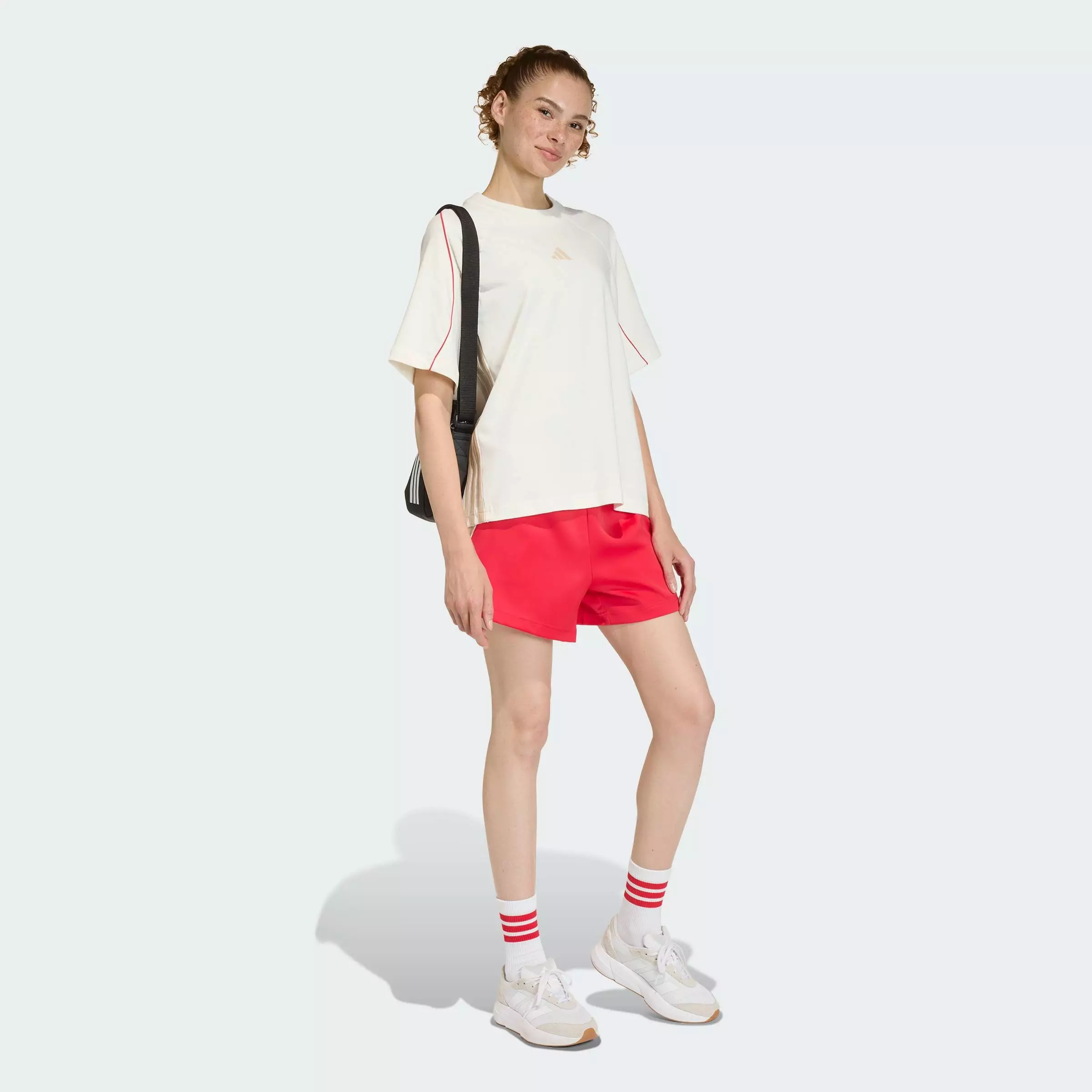 Lifestyle Stadium 3-Stripes Tee Women White KB4282
