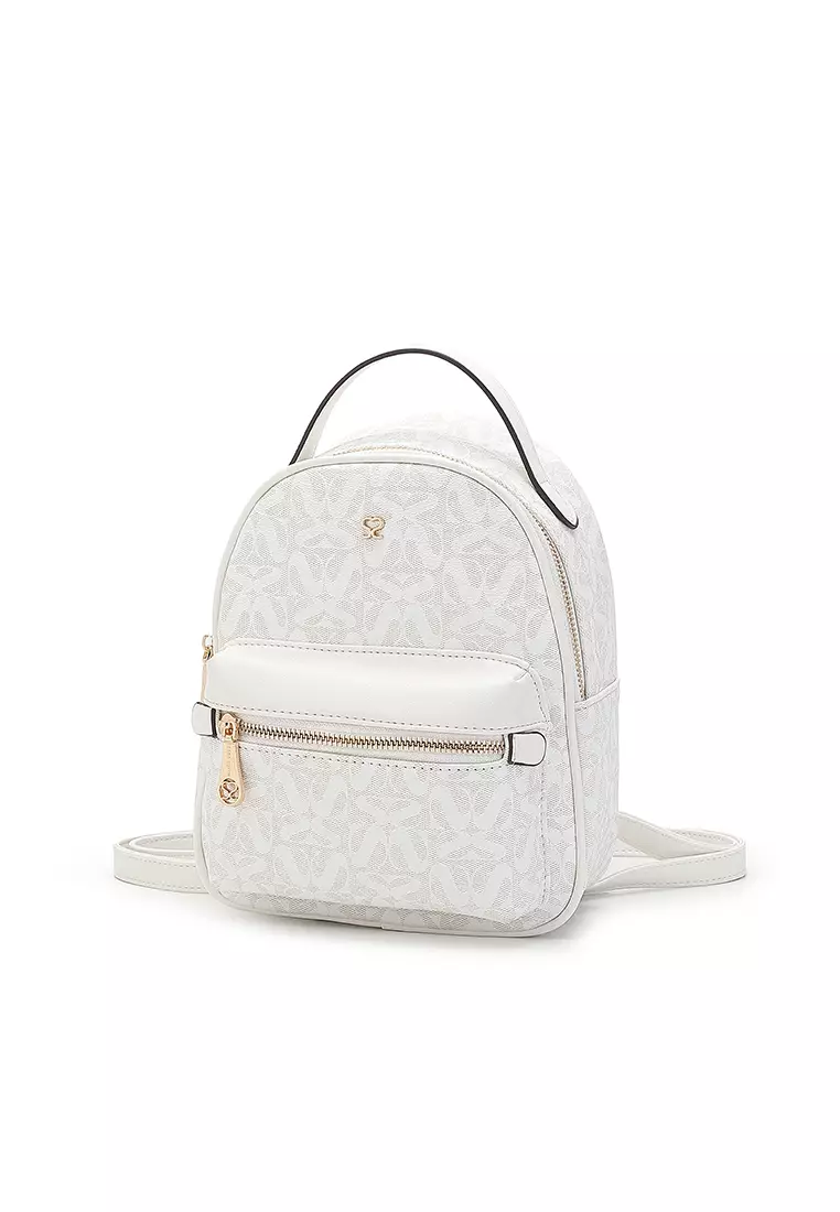 Women's Mini Backpack - White