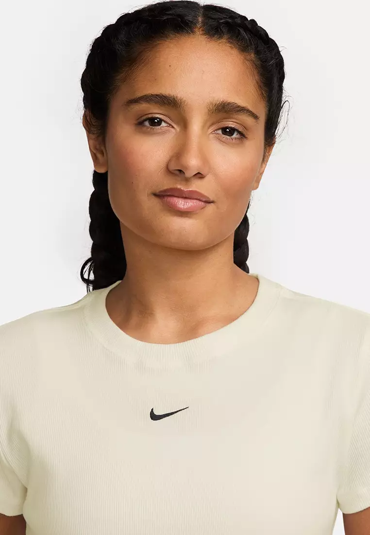 Sportswear Tight Ribbed Short-Sleeve T-Shirt