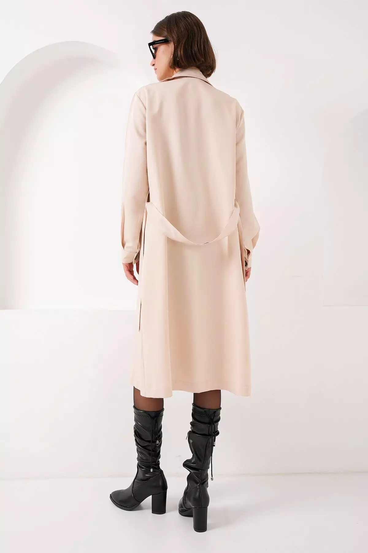 Double-Breasted Trench Coat