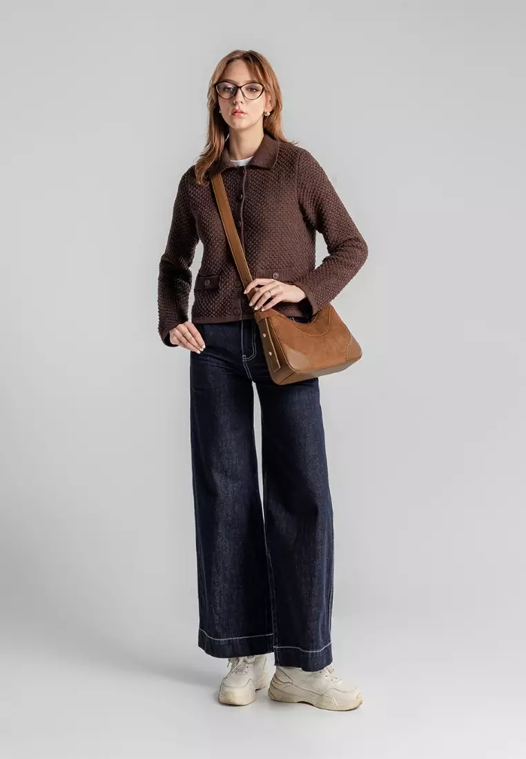 Tanga Maxi Suede - Brown