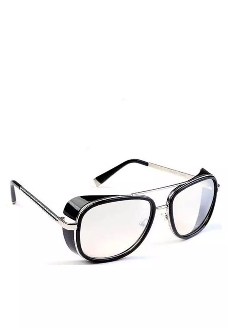 YOOSKE Kacamata Steampunk Iron Man UV Protection Material PC HH55 ORIGINAL