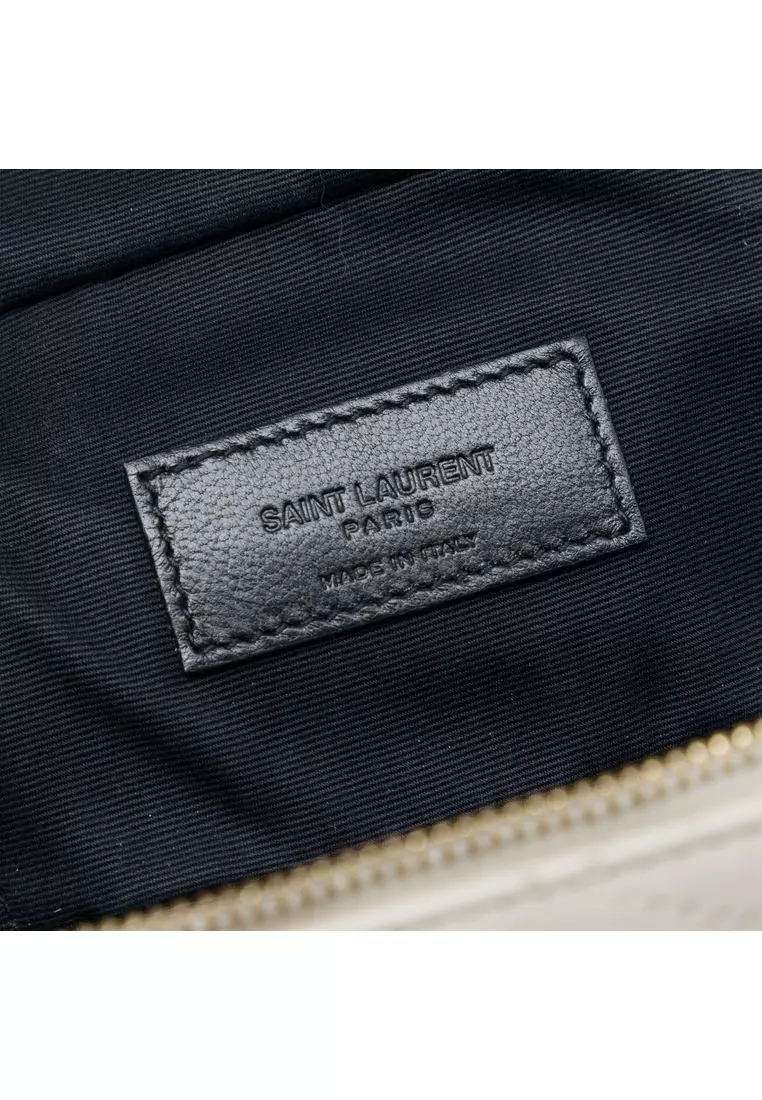 Pre-Loved Saint Laurent Mini Quilted Lambskin Gaby Vanity Bag
