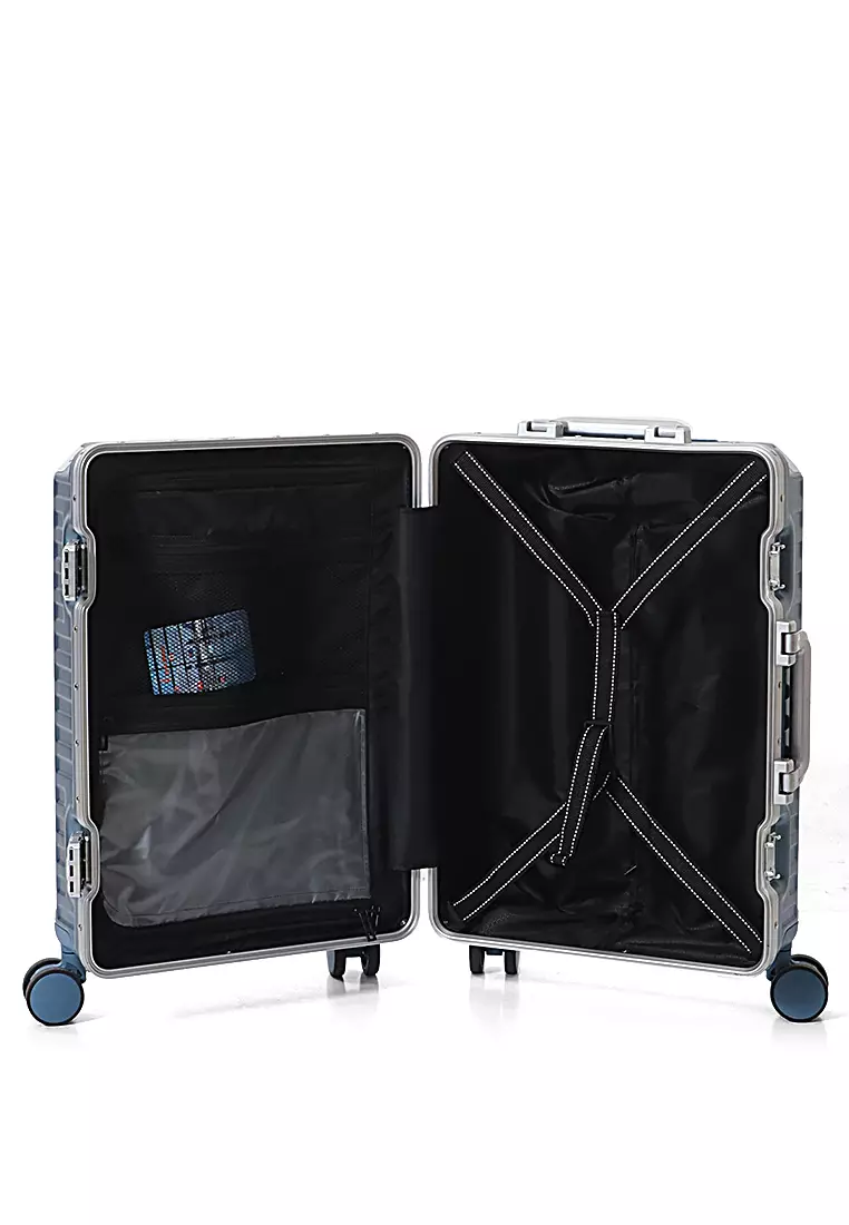 Belinda Koper Hardcase Size 20 Inch Suitcase Unisex TSA Lock Material Polycarbonate ORIGINAL - Blue