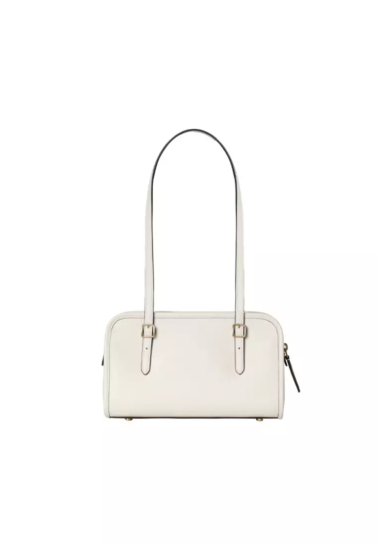 Swing Zip 25 Women's Shoulder Bag in White CM565