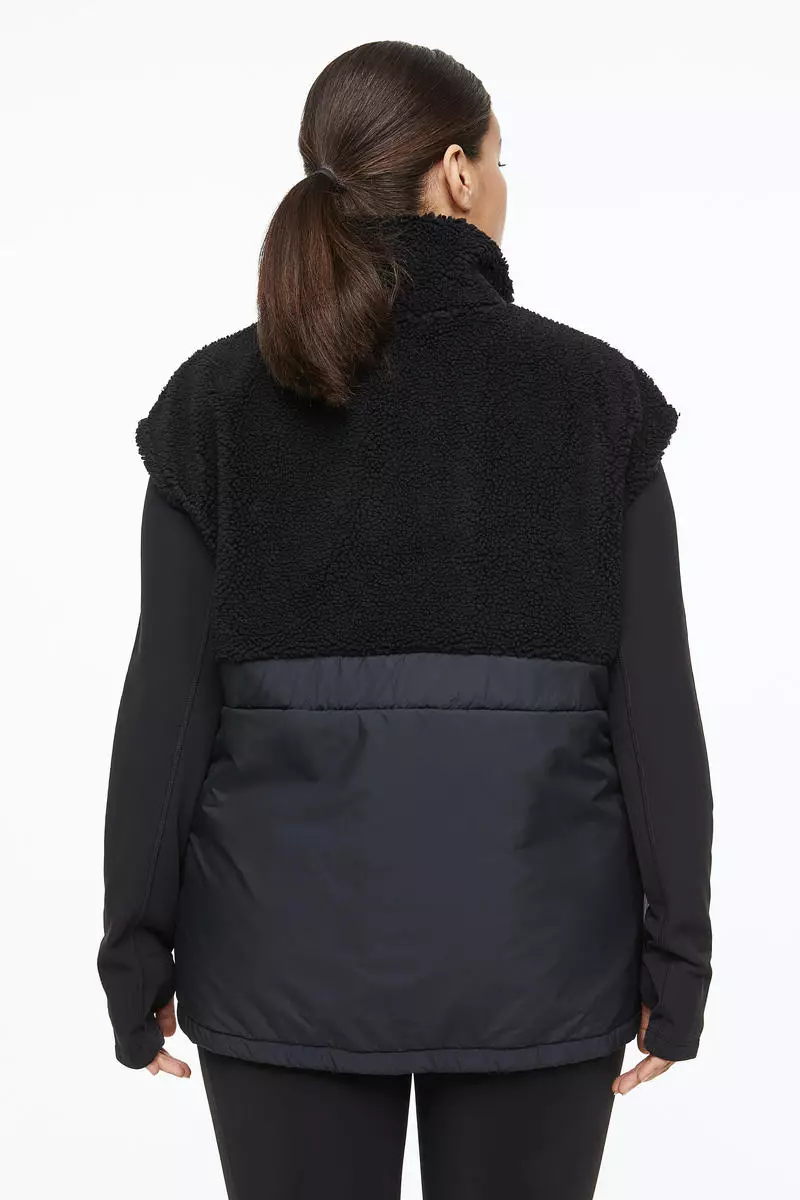 sherpa vest h&m