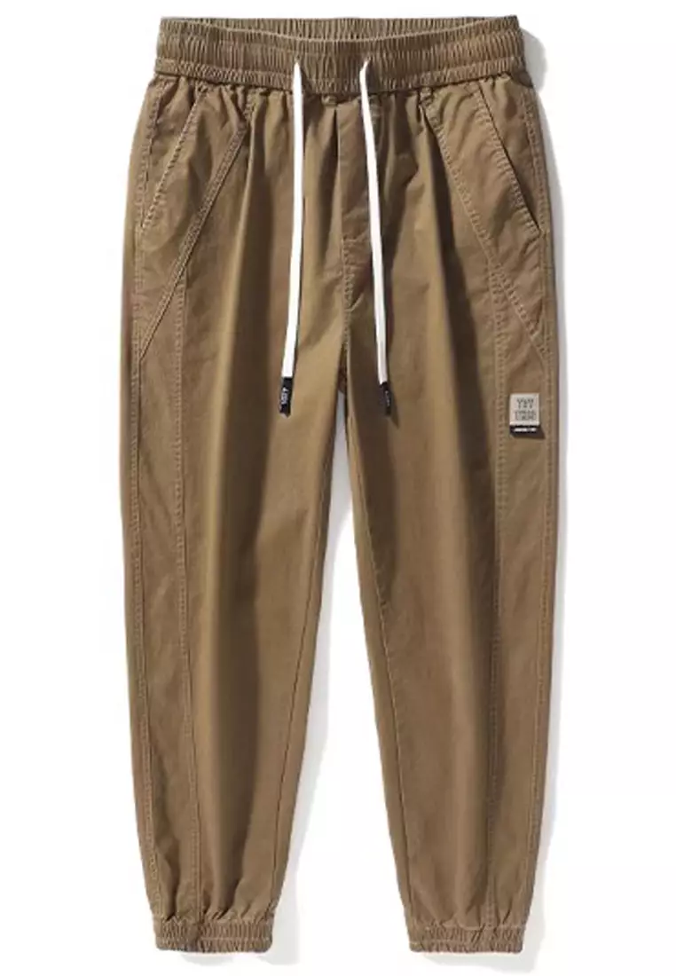 Drawstring Casual Jogger Pants