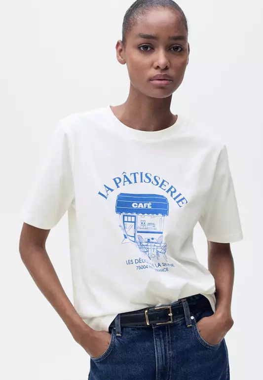 Short-Sleeved Printed T-Shirt