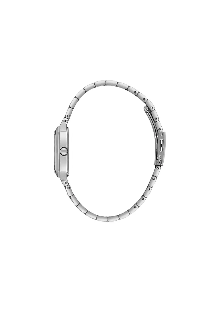 Women Analog Silver Stainless Steel Tank Watch DK.1.14292-1