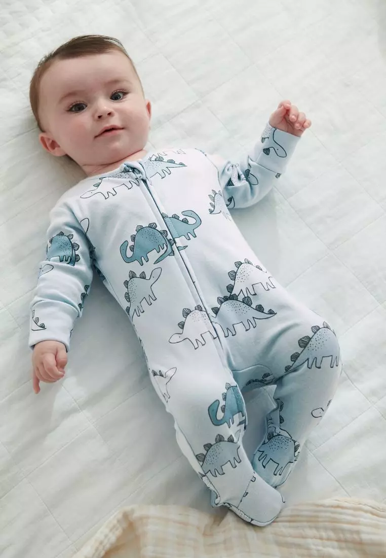 Buy NEXT 2 Pack Baby Sleepsuits 2024 Online ZALORA Singapore