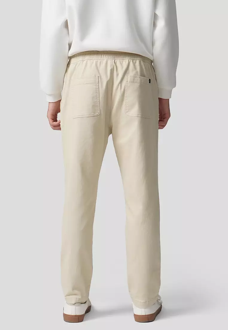 Regular Fit Pull Up Trousers