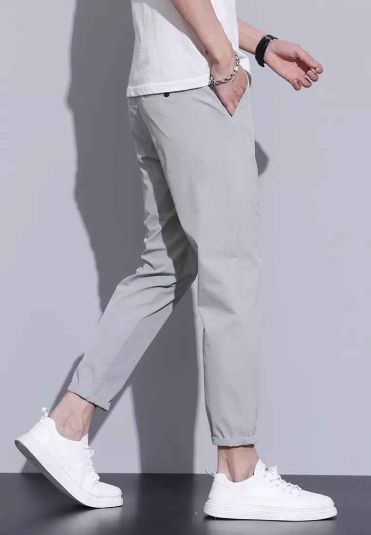 Elasticated Waist Ankle Pants