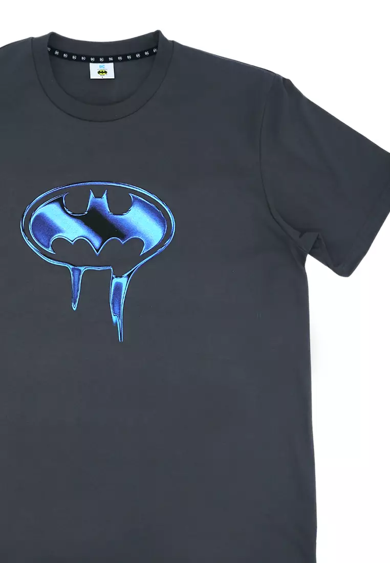 Mens Licensed Graphic T-Shirt Metallic Logo