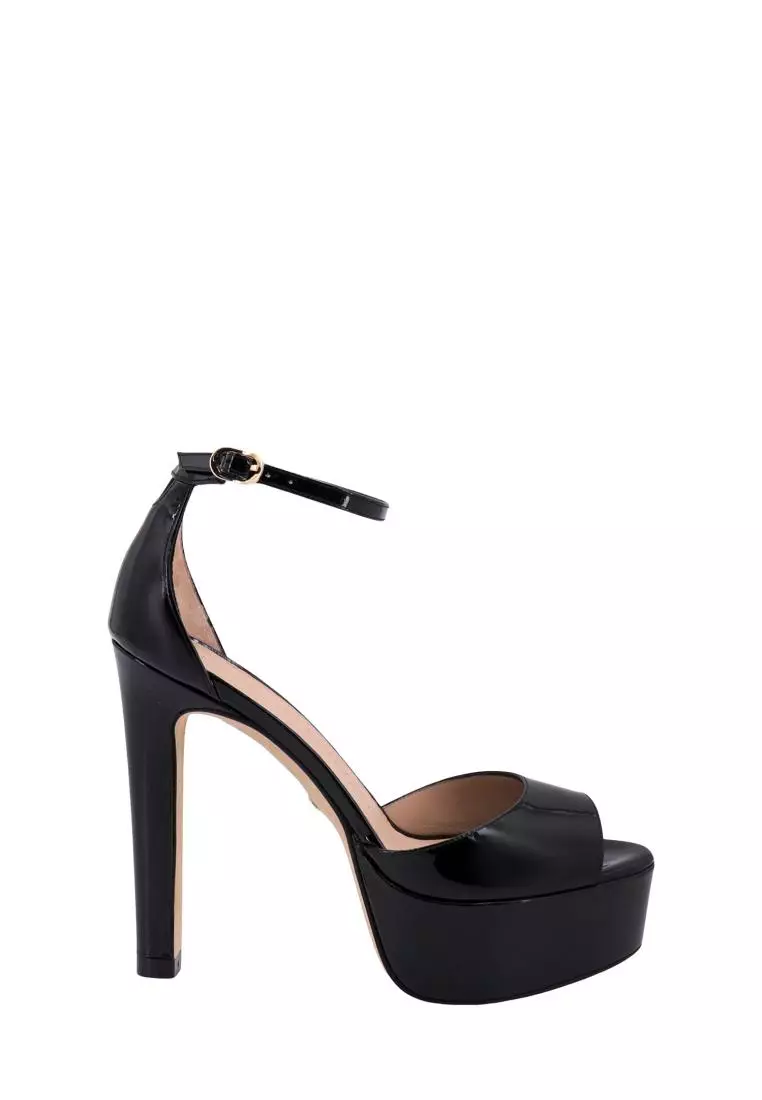 Stuart weitzman patent leather sandals store