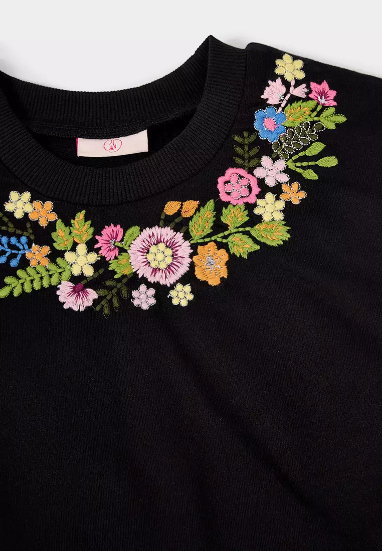 Nala 2-Piece Dress and Sweatshirt Set