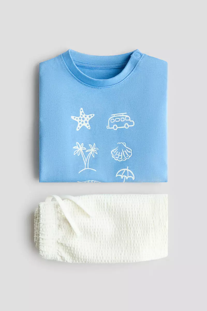 2-piece cotton jersey set