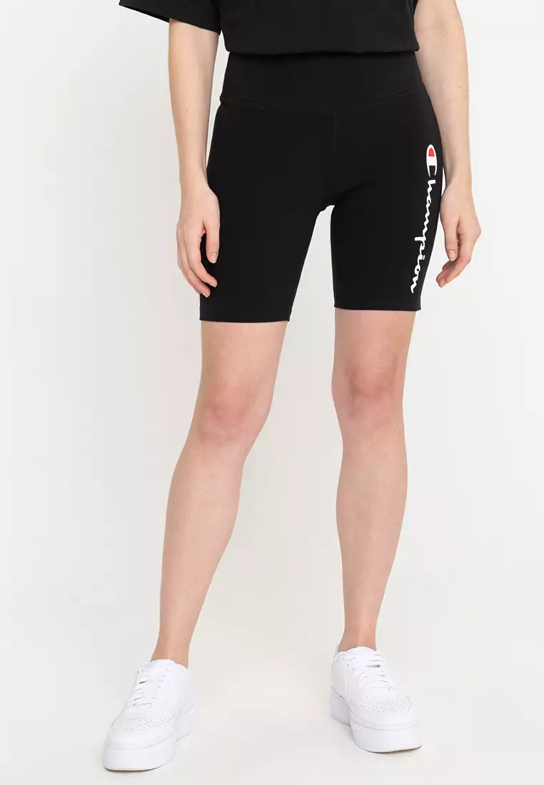 black champion biker shorts