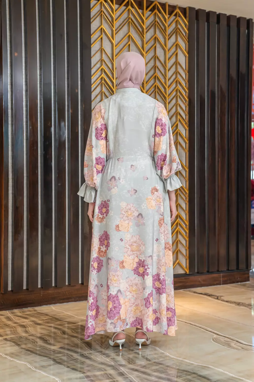 Klamby - Kalliste Dress Aqua Blush