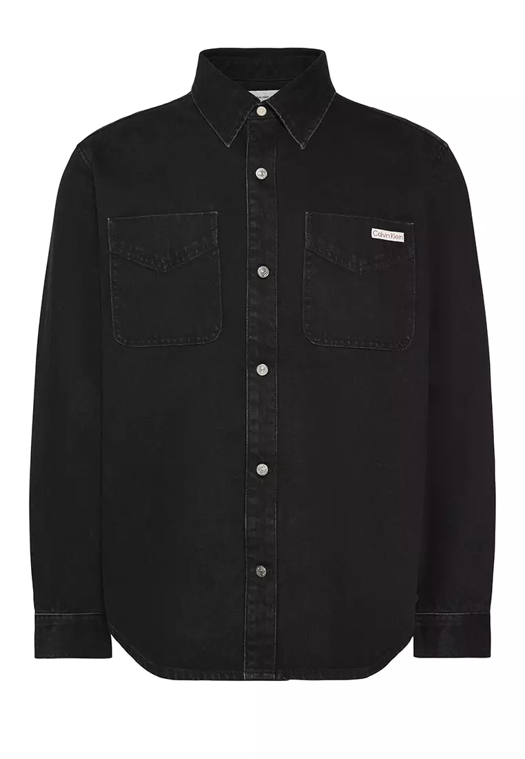 90s Denim Overshirt - Calvin Klein Sport