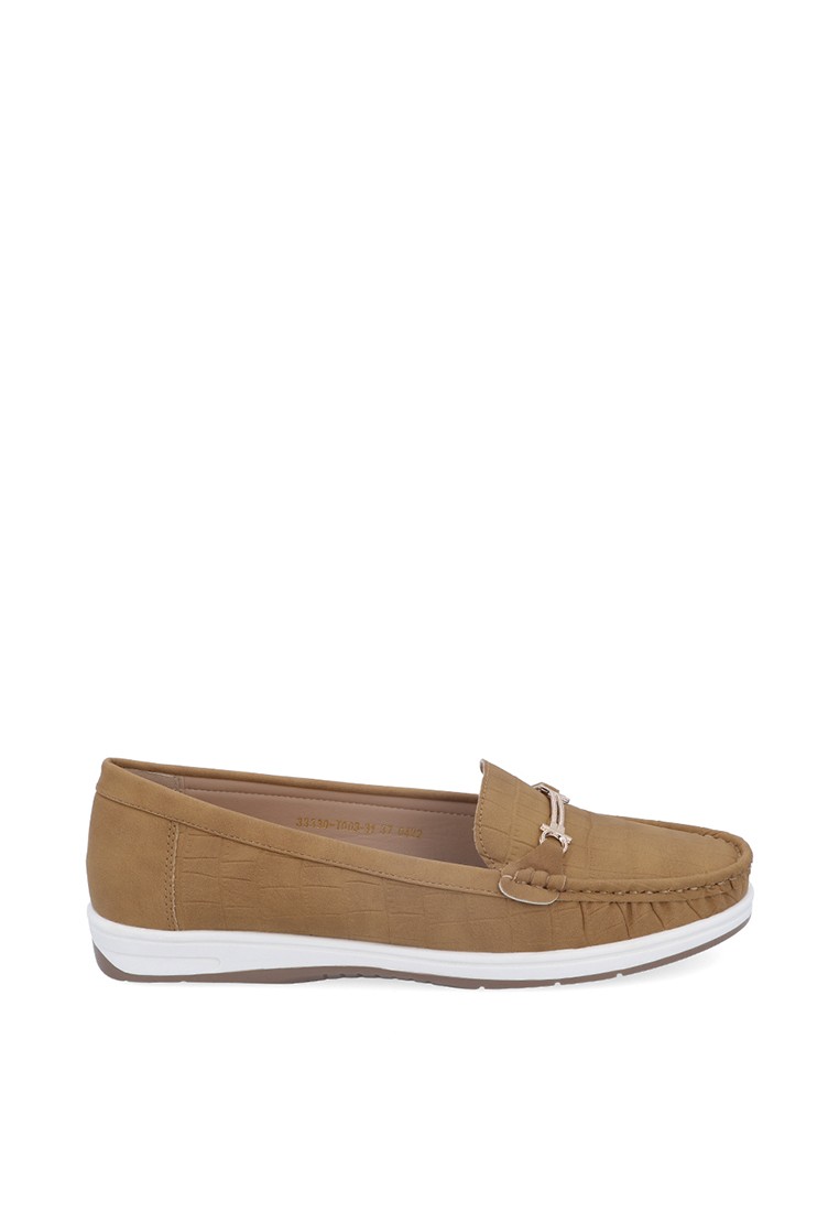 Dark Beige Winning Every Day Loafers