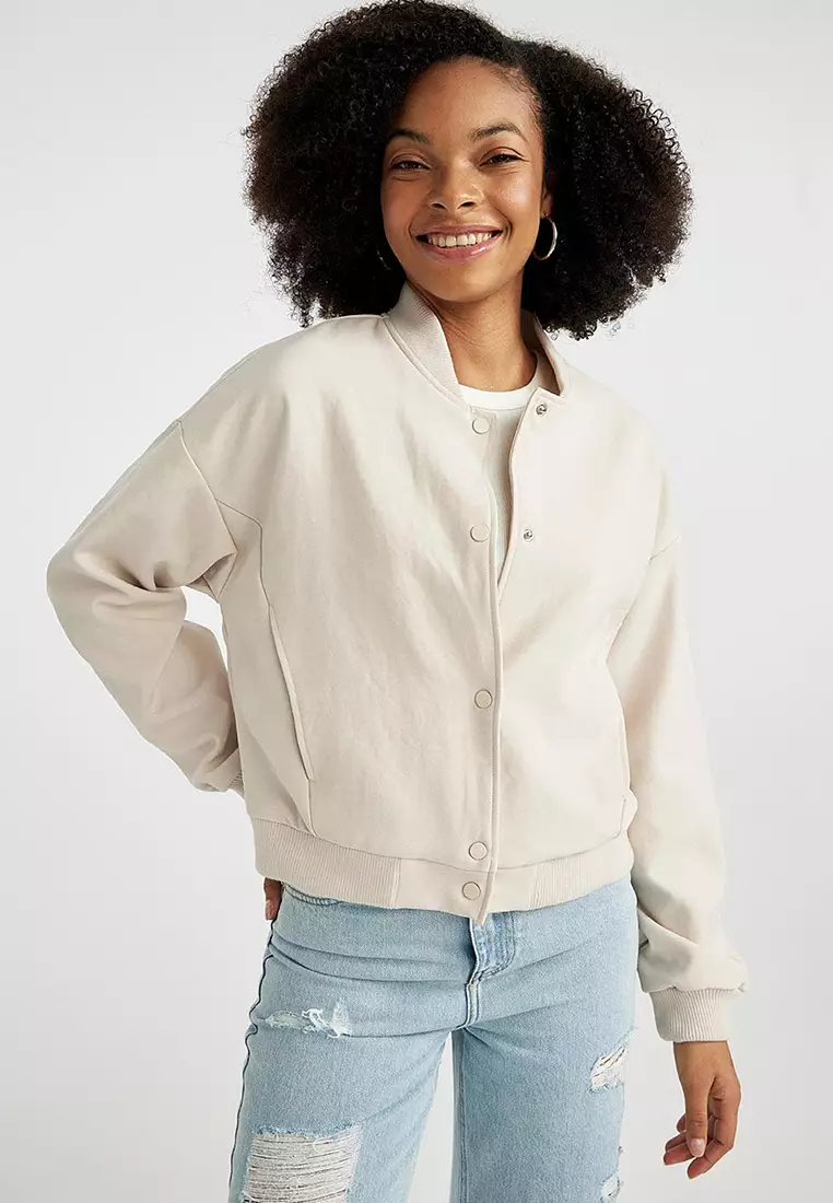 Long Sleeves Bomber Jacket