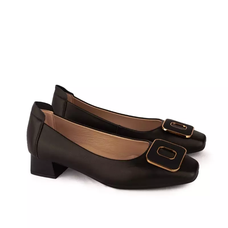 Sepatu Casual Formal Wanita Gino Mariani Florentia Black