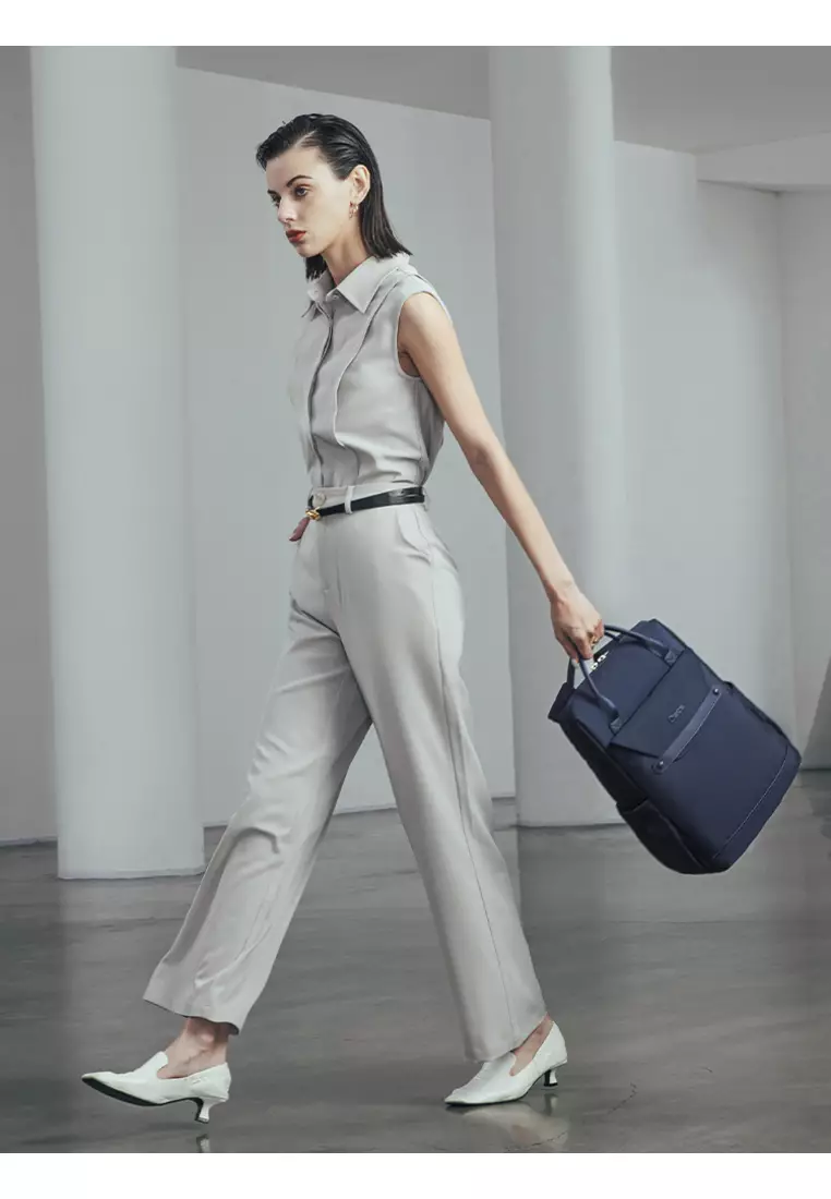 Versatile Top Handle 15.6 Laptop Compartment Waterproof Backpack For Women